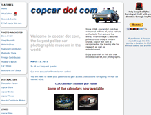 Tablet Screenshot of copcar.com